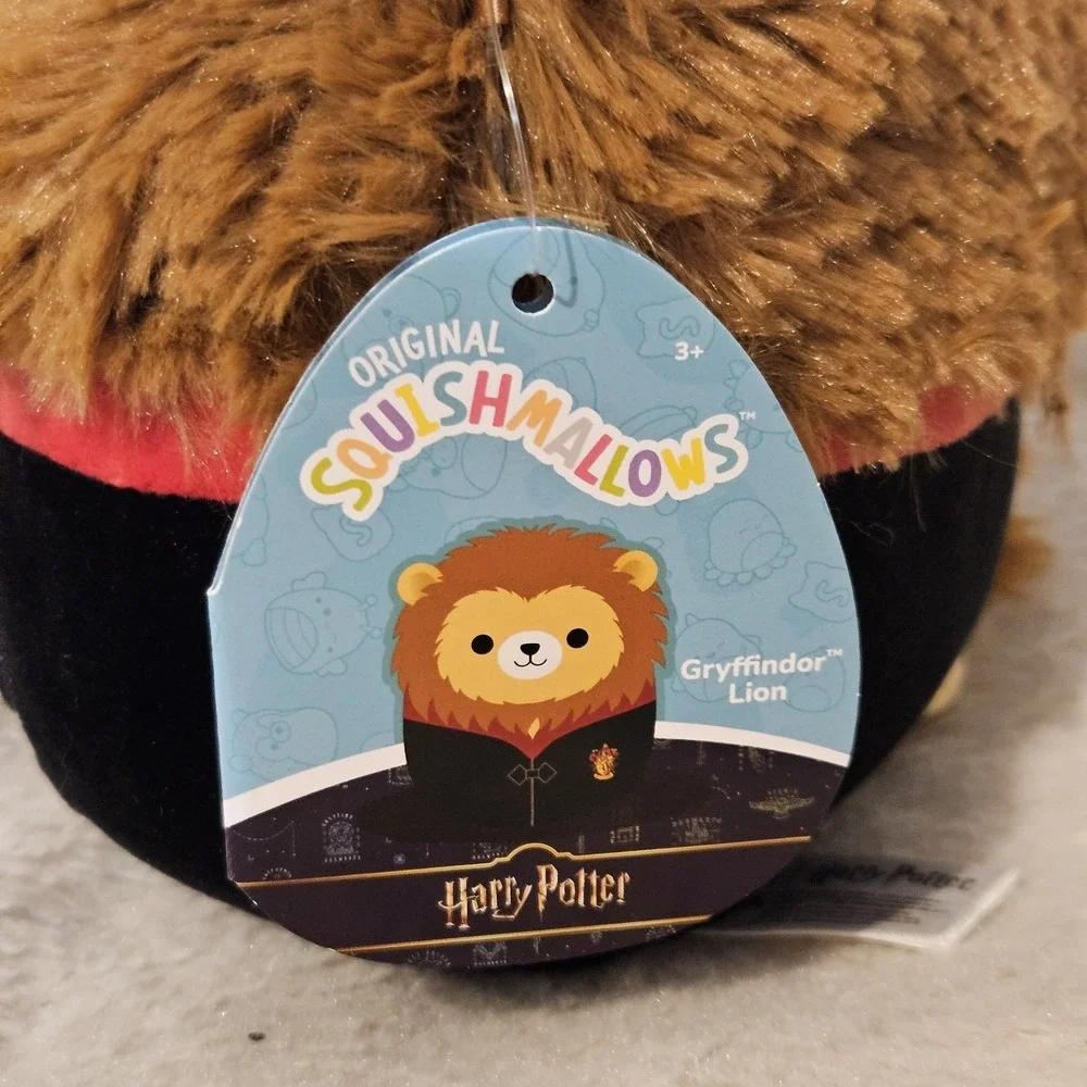 Squishmallows Harry Potter Gryffindor Lion House Robe Soft Stuffed Plush 8